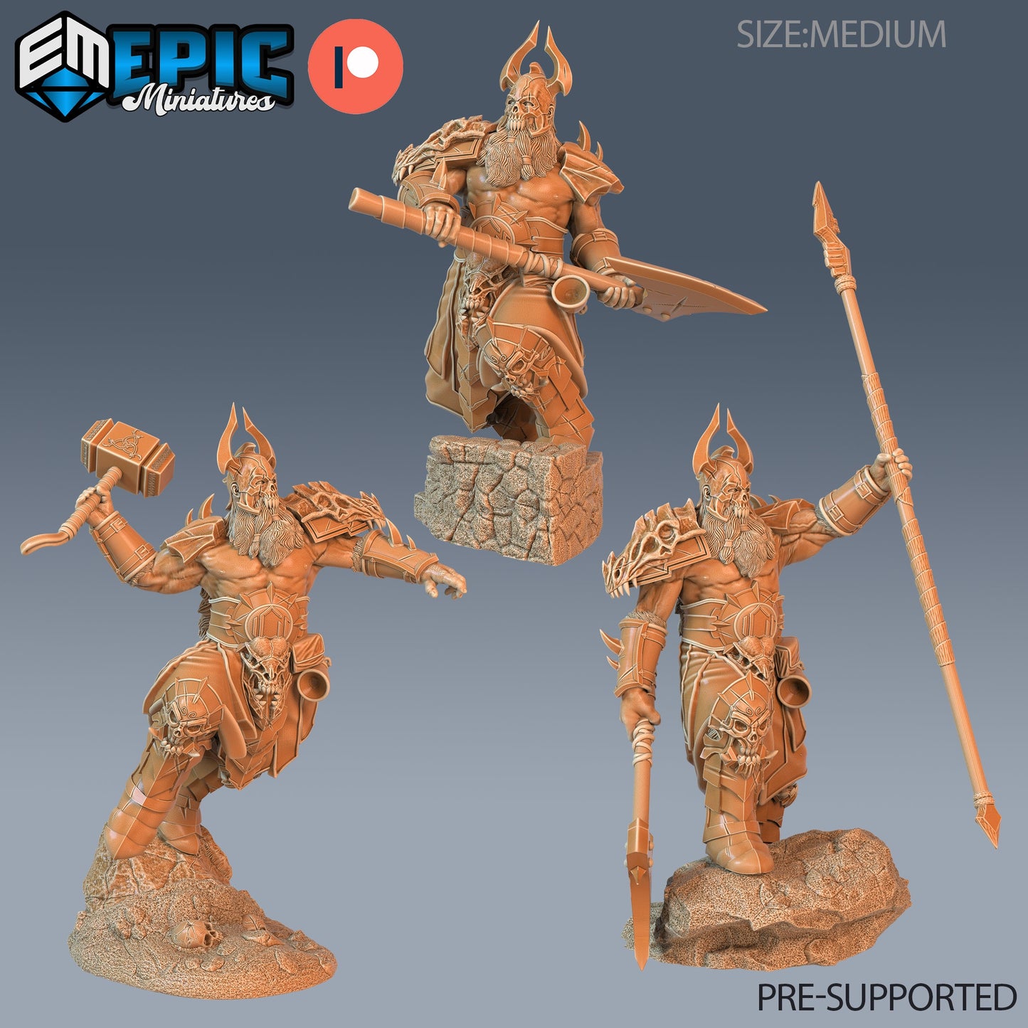 Viking Einherjar - Epic Miniatures | #69 Viking Age
