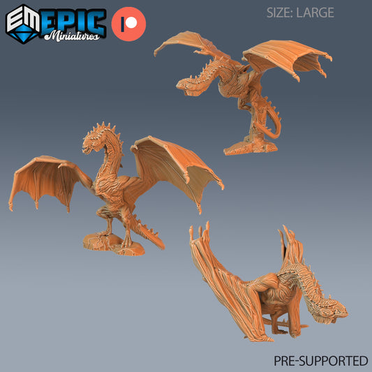 Cave Wyvern - Epic Miniatures | #68 Reptiles of War