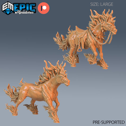 Nightmare Horse Series - Epic Miniatures | #67 Demonic Foulness