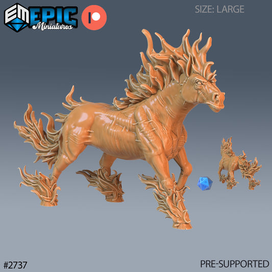 Nightmare Horse Series - Epic Miniatures | #67 Demonic Foulness