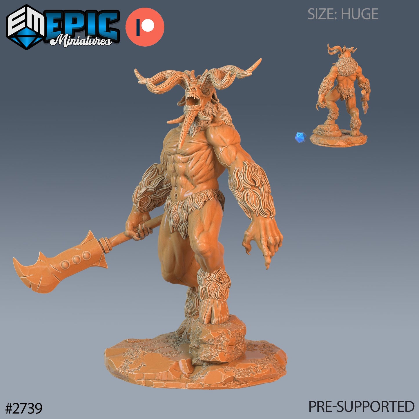 Baphomet - Epic Miniatures | #67 Demonic Foulness