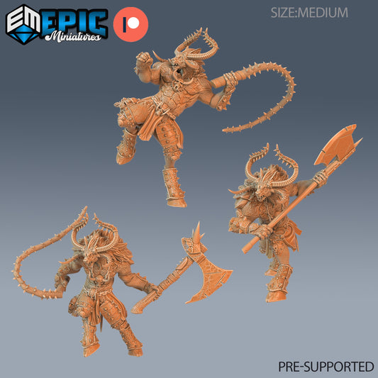 Demonic Minotaur - Epic Miniatures | #67 Demonic Foulness