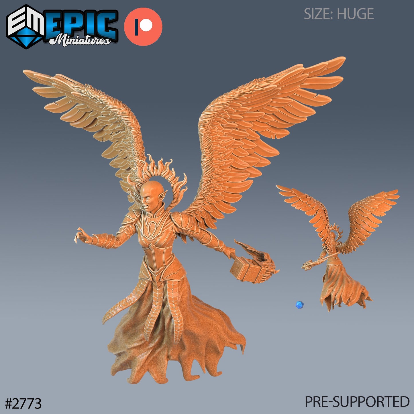 Hells Angel Zariel - Epic Miniatures | #67 Demonic Foulness