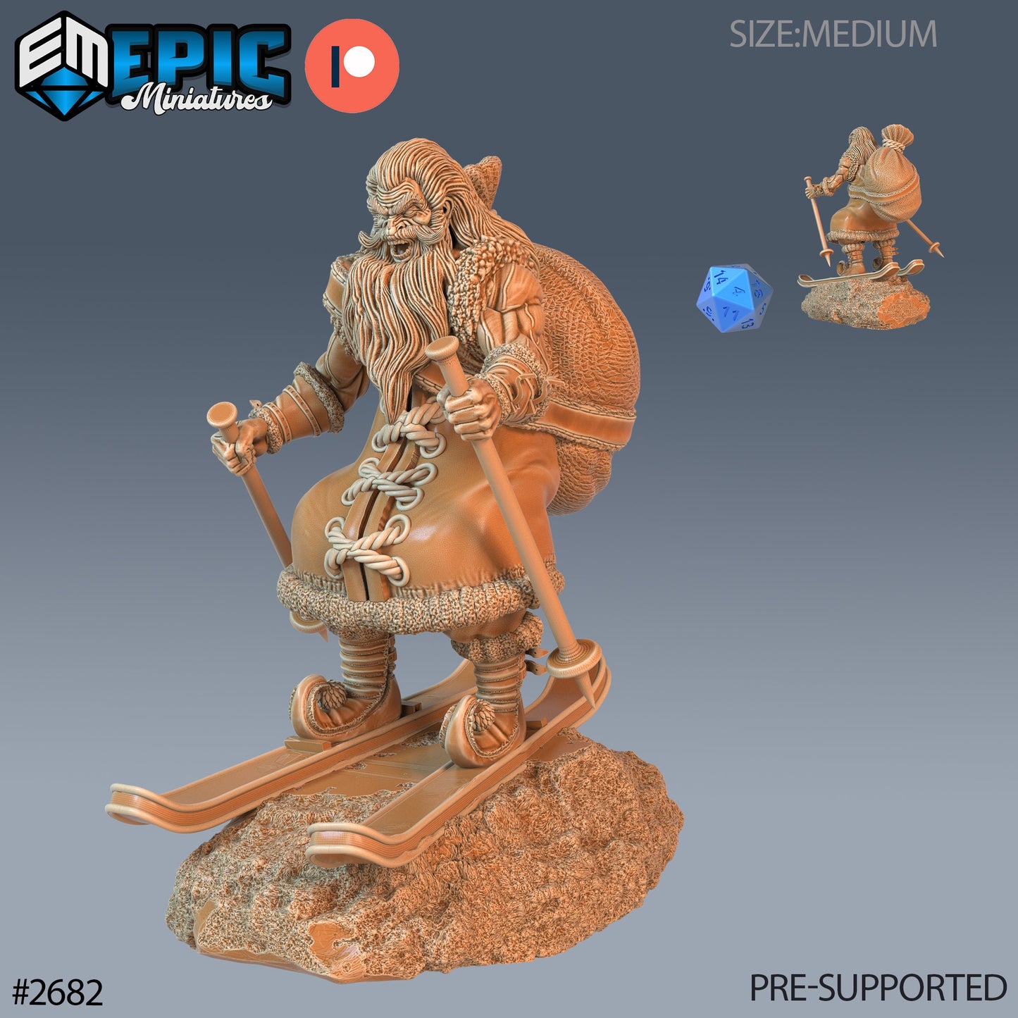 Santa Claus Chimney - Epic Miniatures | #66 Wild Winter Holidays