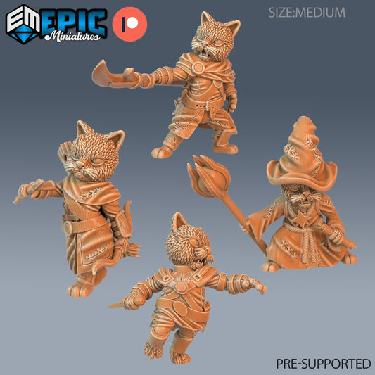 Cat Folk Tribe - Epic Miniatures | #66 Wild Winter Holidays