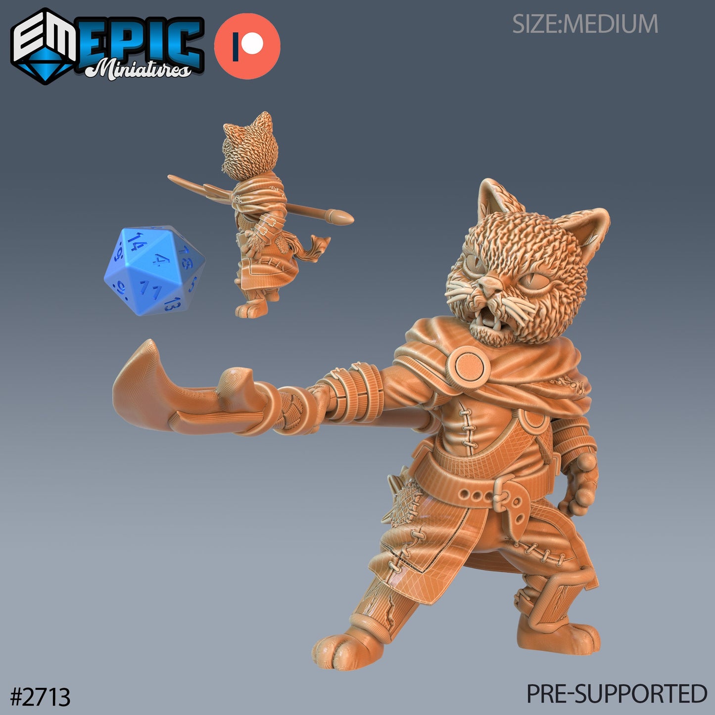 Cat Folk Tribe - Epic Miniatures | #66 Wild Winter Holidays