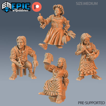 Halfling Villager - Epic Miniatures | #65 Little Folk