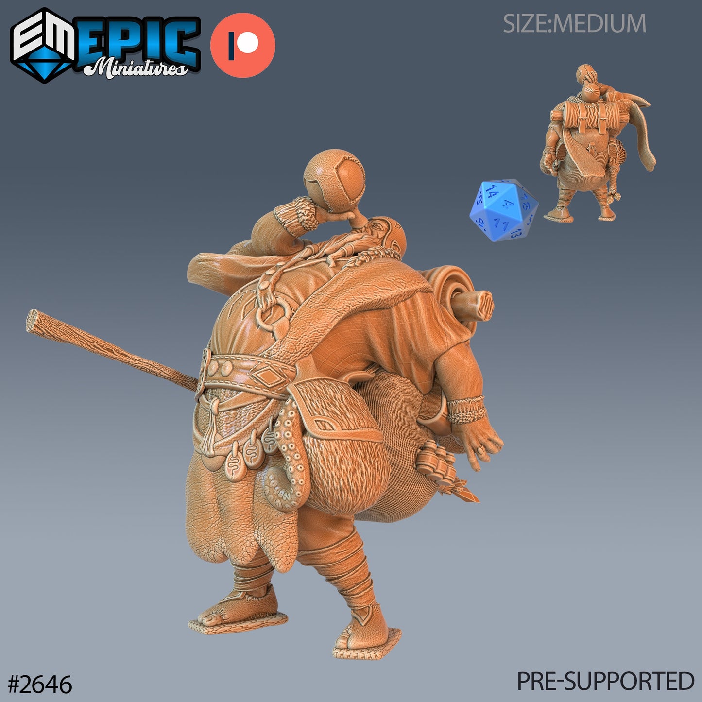 Wandering Merchant - Epic Miniatures | #65 Little Folk