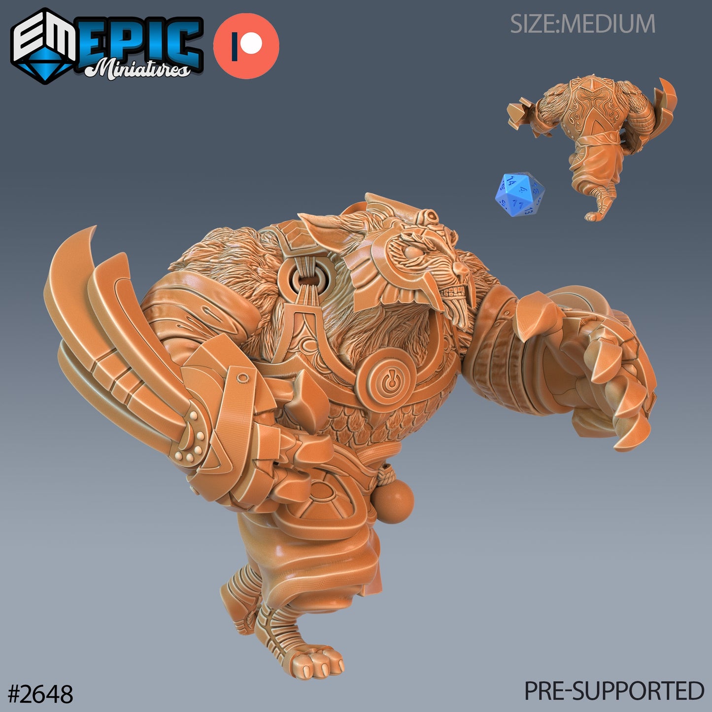 Armored Beast - Epic Miniatures | #65 Little Folk