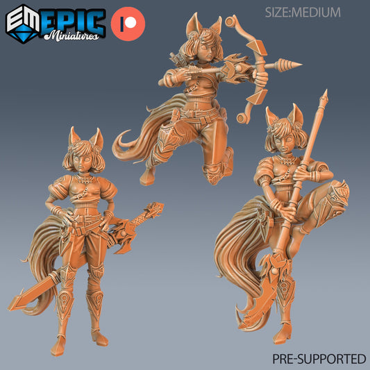 Fennec Girl - Epic Miniatures | #65 Little Folk