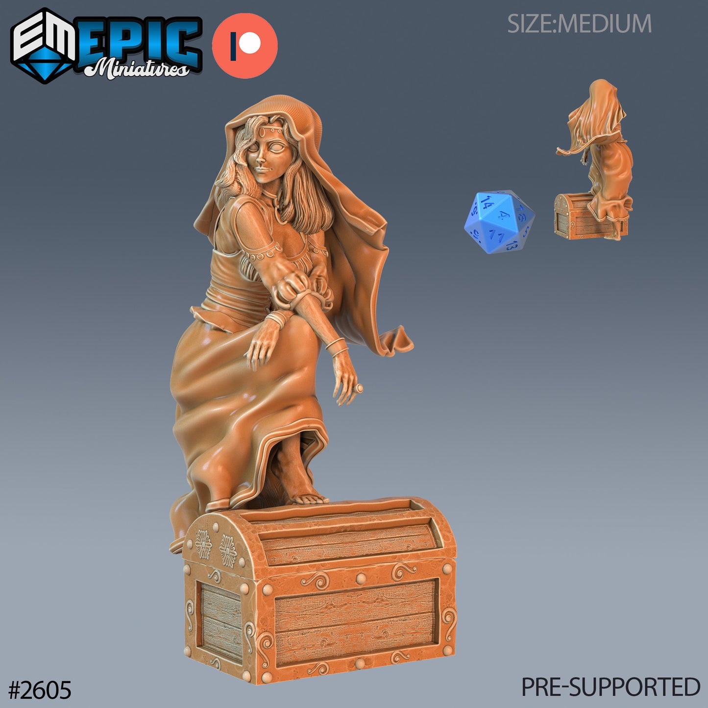 Fortune Teller - Epic Miniatures | #64 Vampires Curse