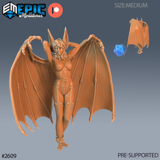 Bat Succubus - Epic Miniatures | #64 Vampires Curse