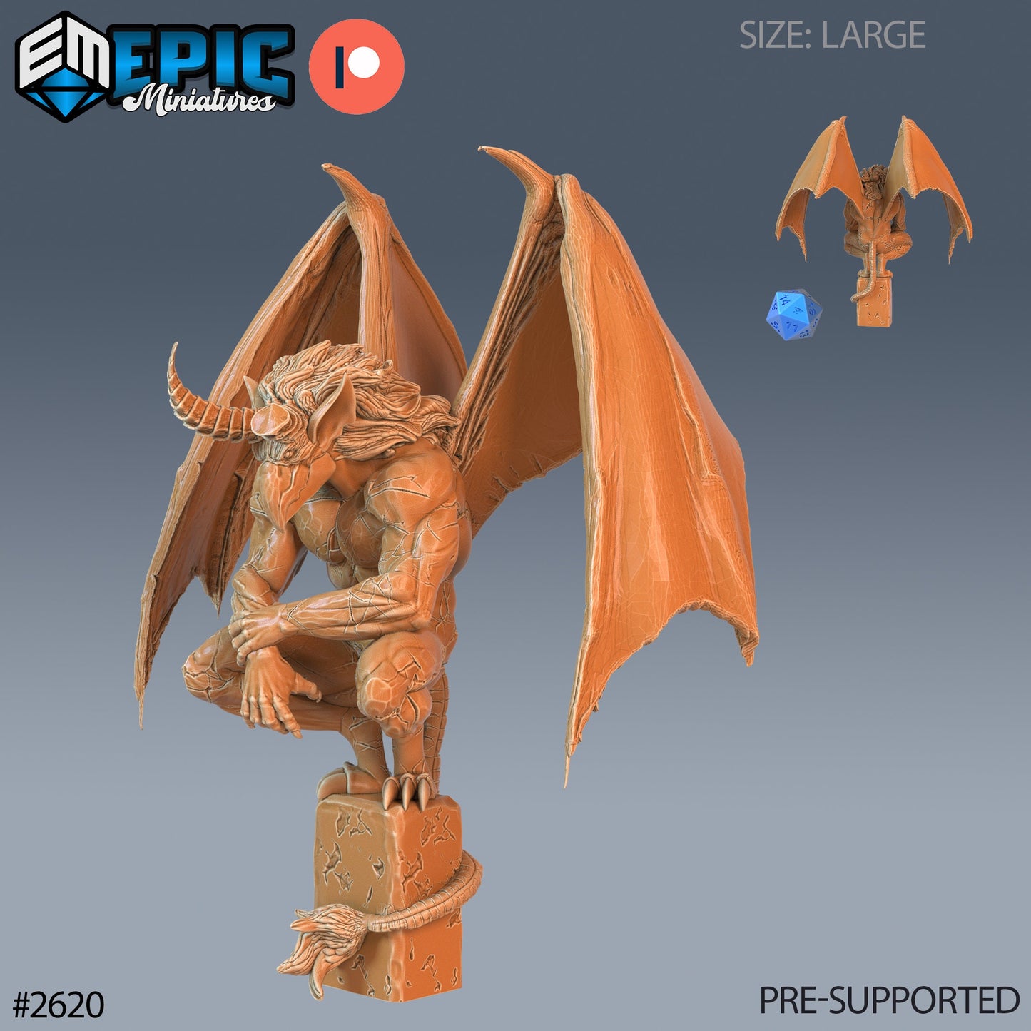 Gargoyle Series - Epic Miniatures | #64 Vampires Curse