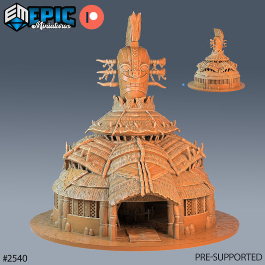 Chiefs Tent - Epic Miniatures | #63 Forgotten Utopia