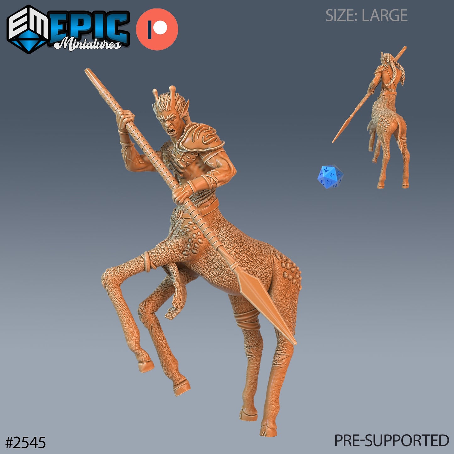 Giraffe Centaur - Epic Miniatures | #63 Forgotten Utopia