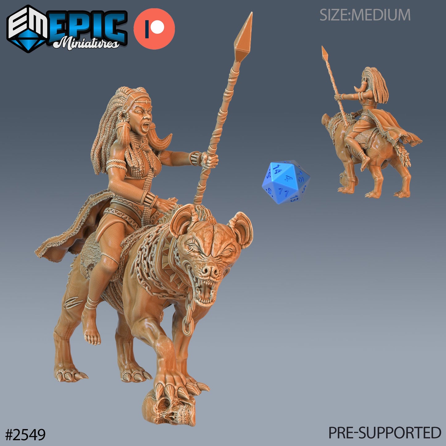 Tribe Princess - Epic Miniatures | #63 Forgotten Utopia