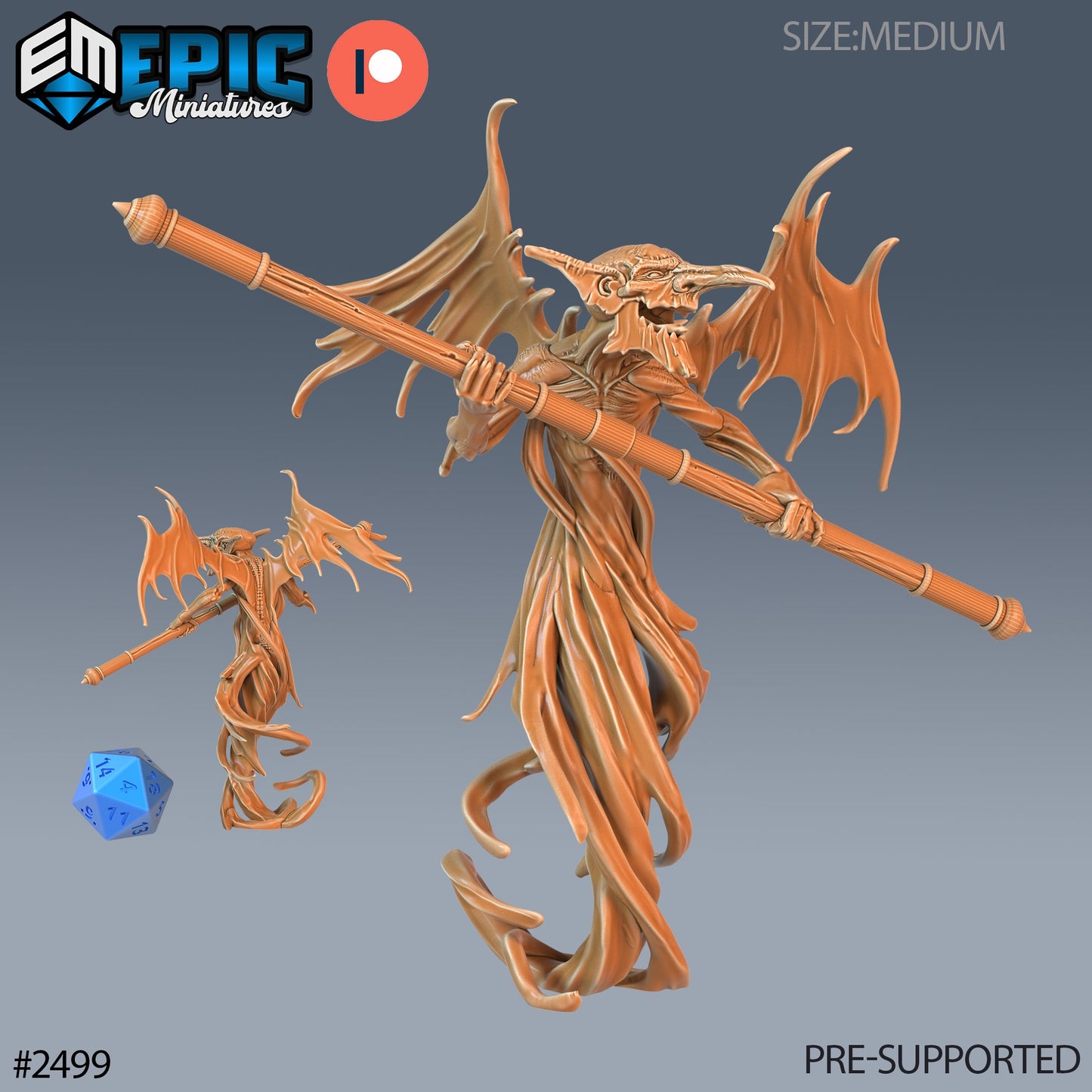 Air Mephit - Epic Miniatures | #62 Justice Hills