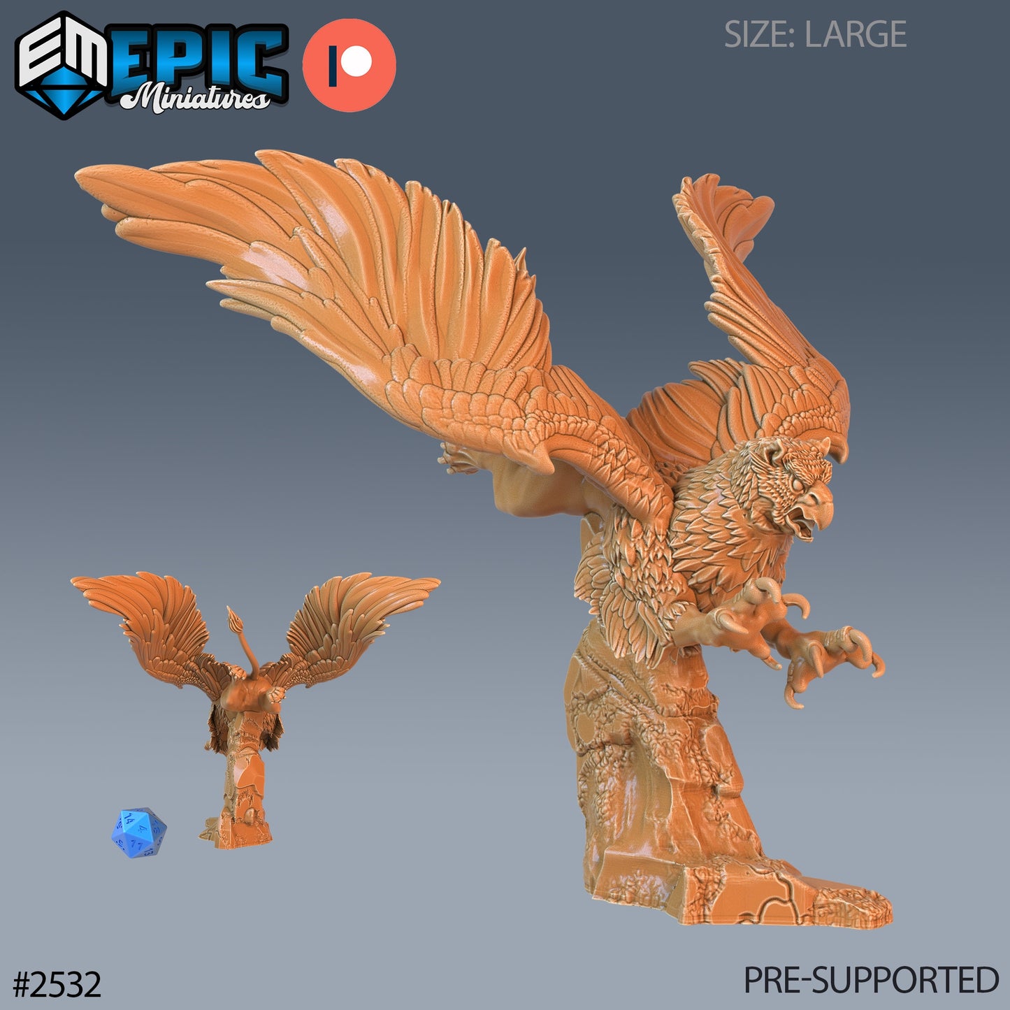 Griffin - Epic Miniatures | #62 Justice Hills