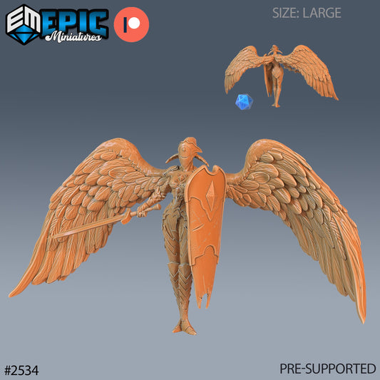 Animated Angel Statue - Epic Miniatures | #62 Justice Hills