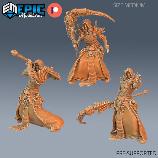 Necromancer Adventurer - Epic Miniatures | #61 Haunting Catacombs