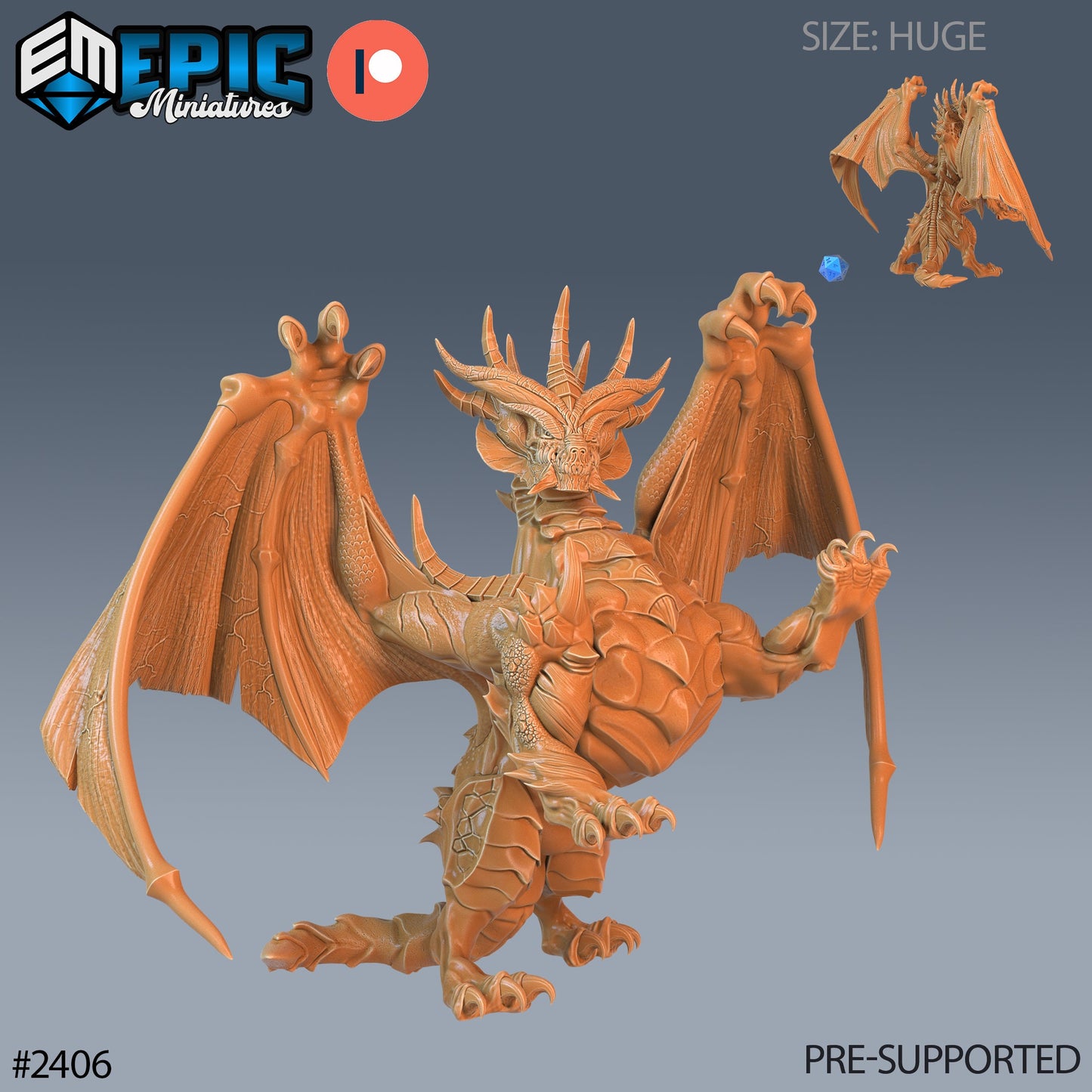 Gray Dragon Series - Epic Miniatures | #60 Ancient Cold
