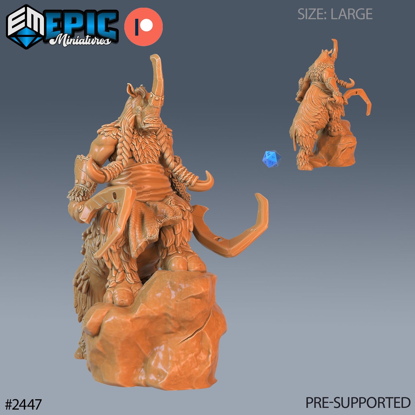 Rhino Centaur - Epic Miniatures | #60 Ancient Cold