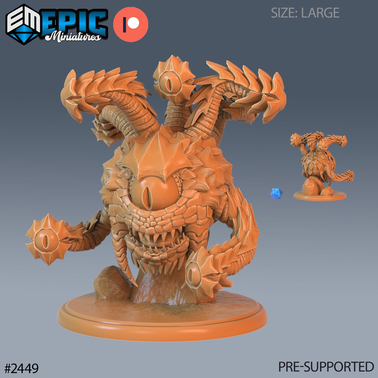 Frost Eye Tyrant - Epic Miniatures | #60 Ancient Cold