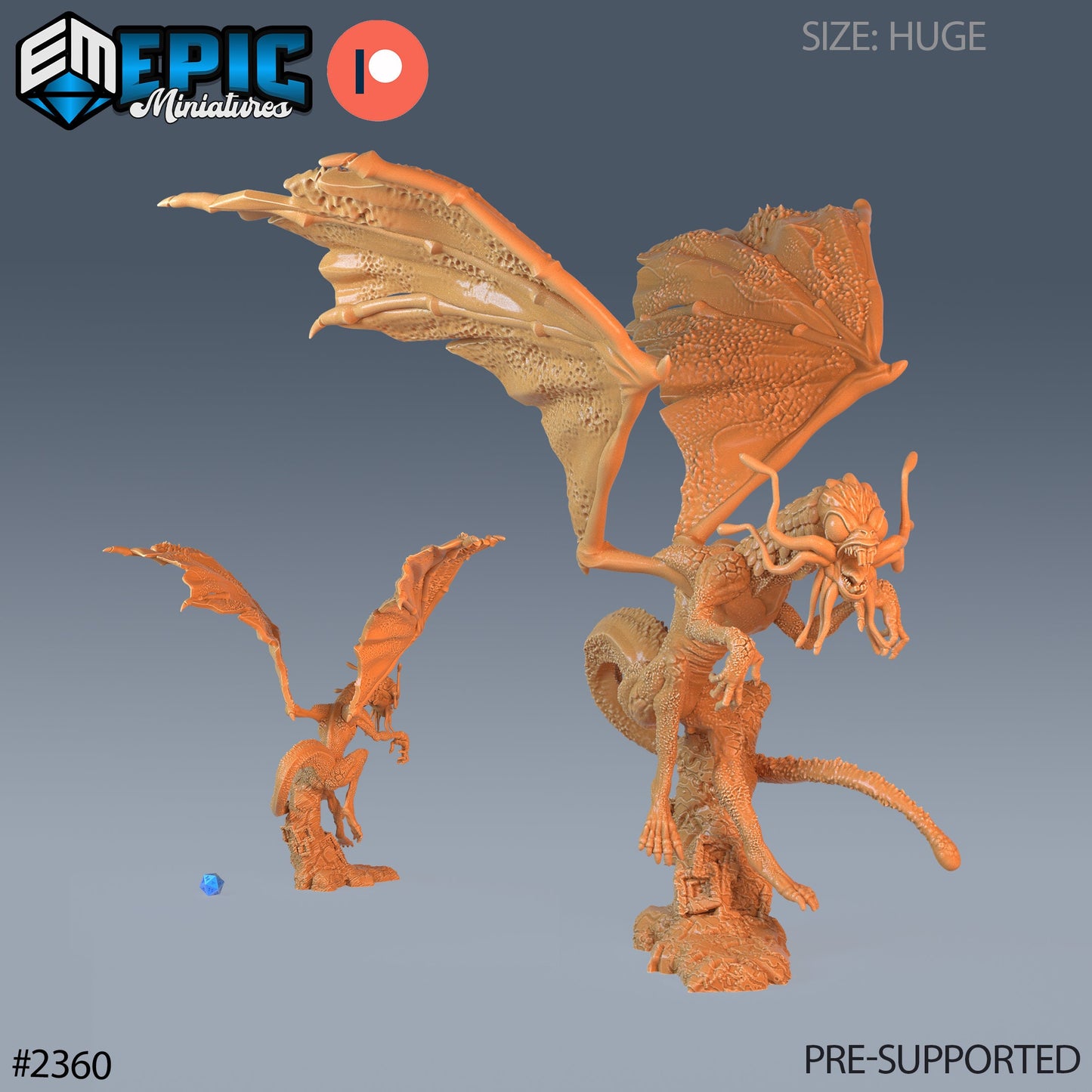 Jabberwock Dragon - Epic Miniatures | #59 Forest of Wonders