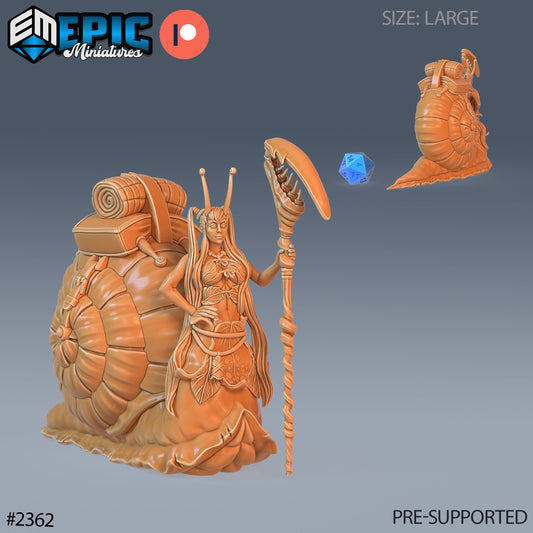 Snail Girl Series - Epic Miniatures | #59 Forest of Wonders