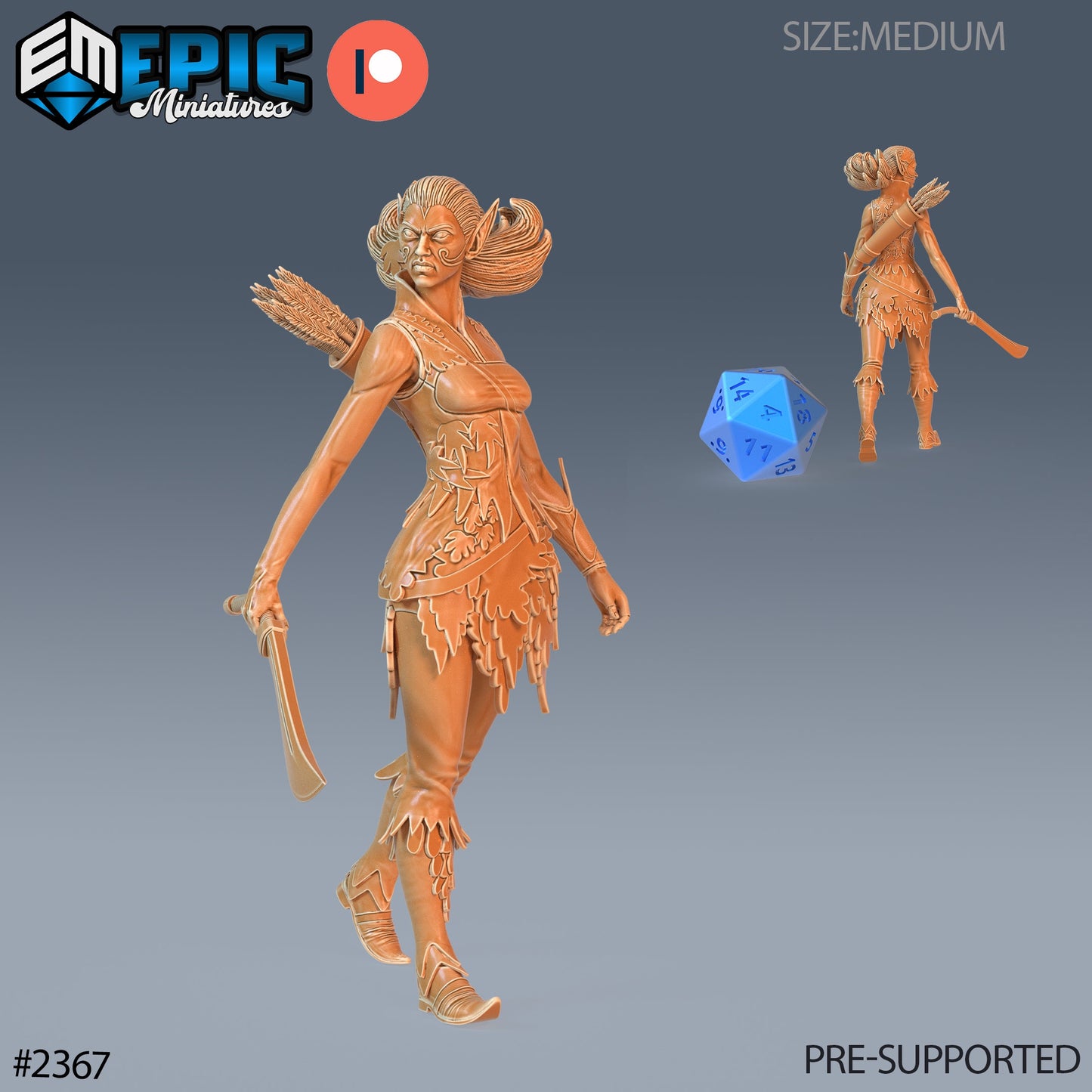 Fey Elf Autumn - Epic Miniatures | #59 Forest of Wonders