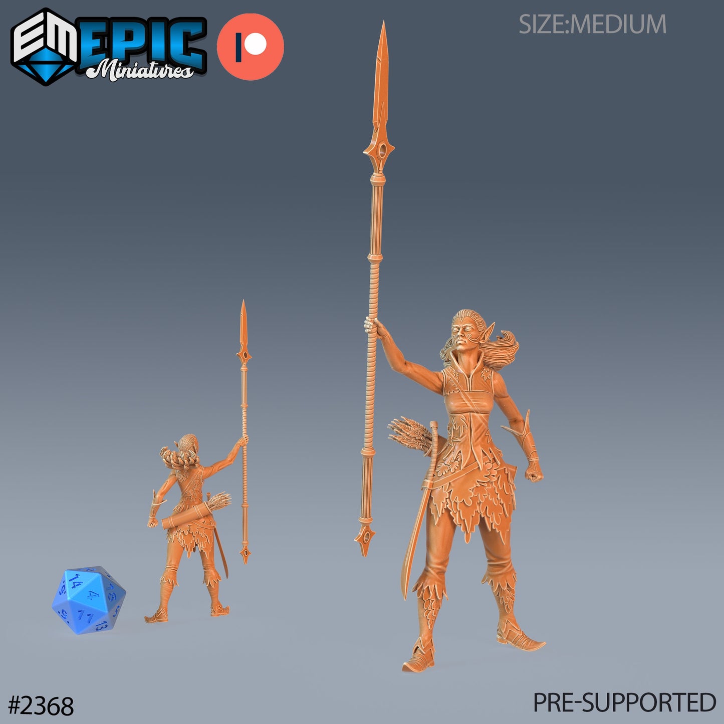 Fey Elf Autumn - Epic Miniatures | #59 Forest of Wonders