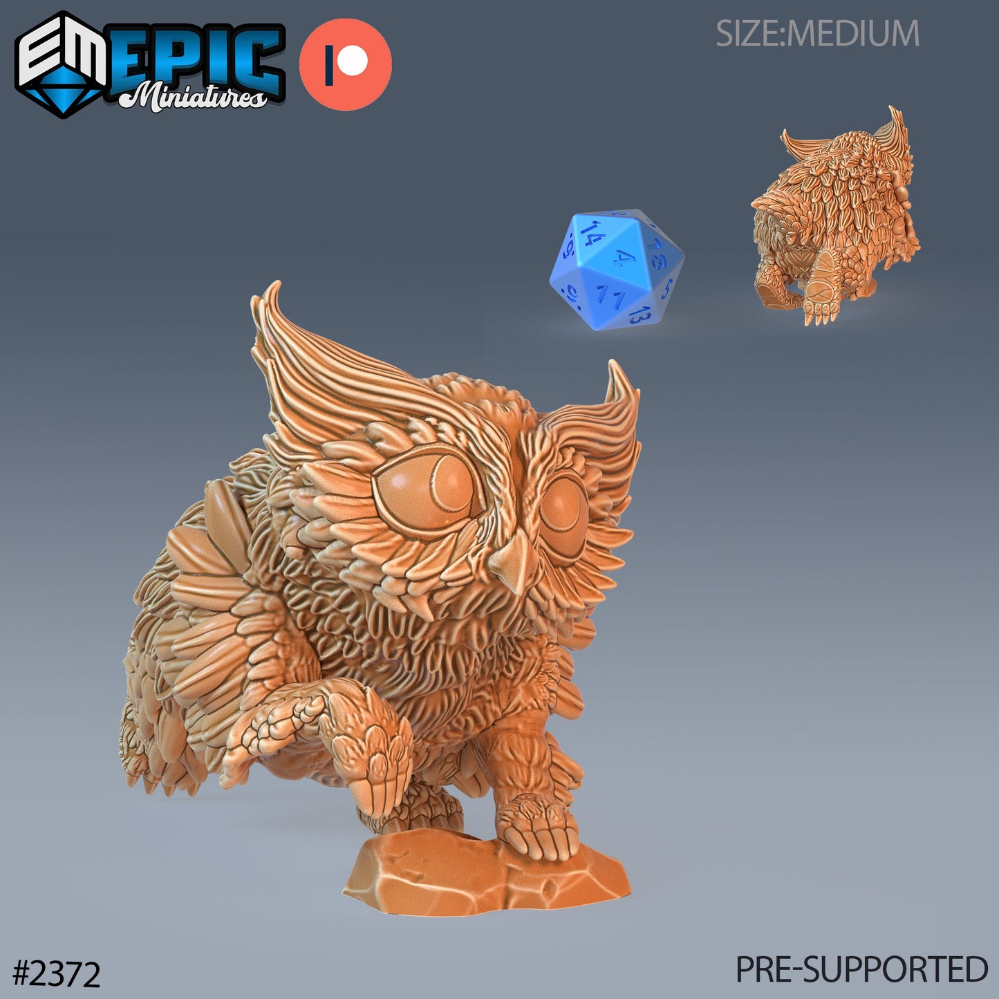 Owlbear Baby - Epic Miniatures | #59 Forest of Wonders