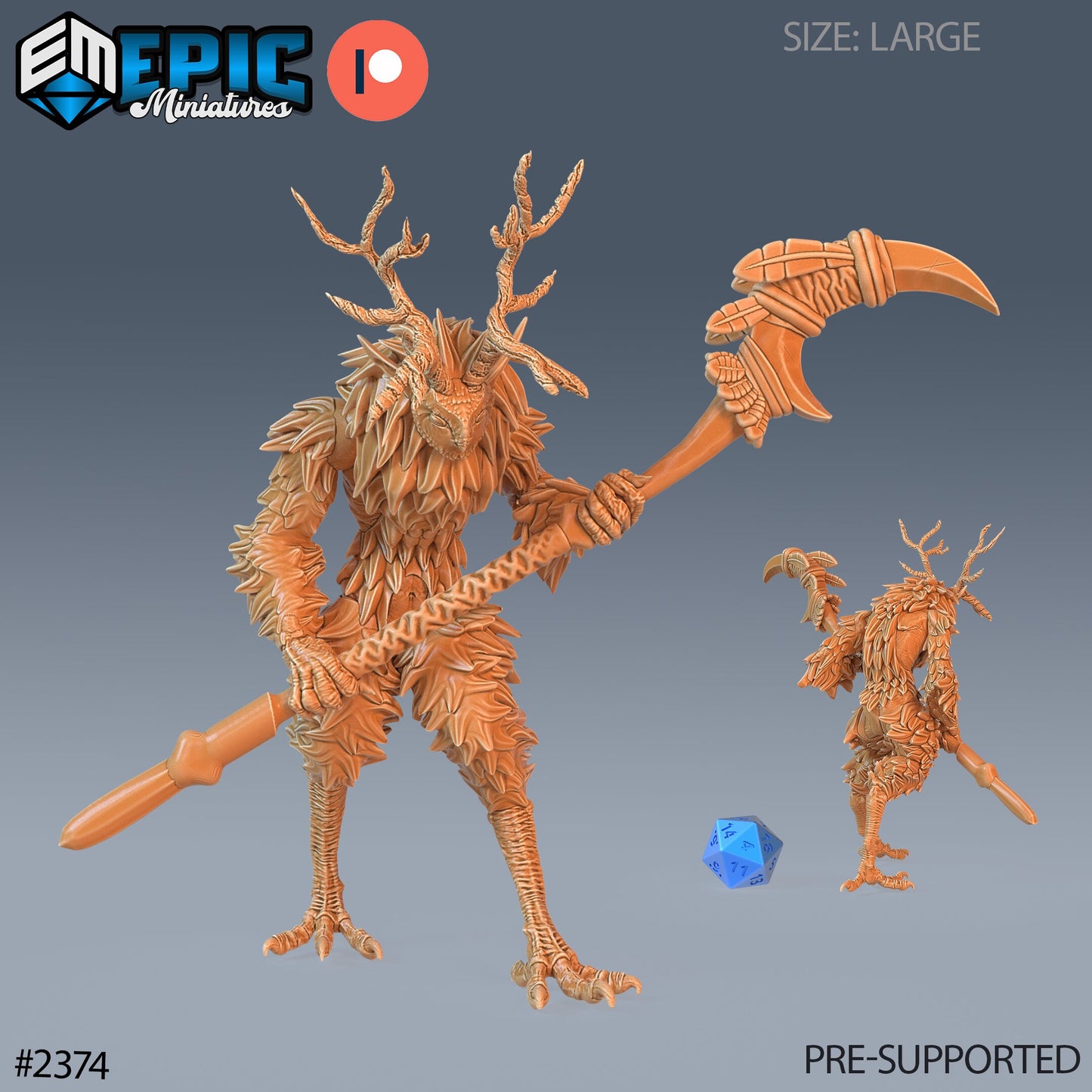 Were-Owl - Epic Miniatures | #59 Forest of Wonders