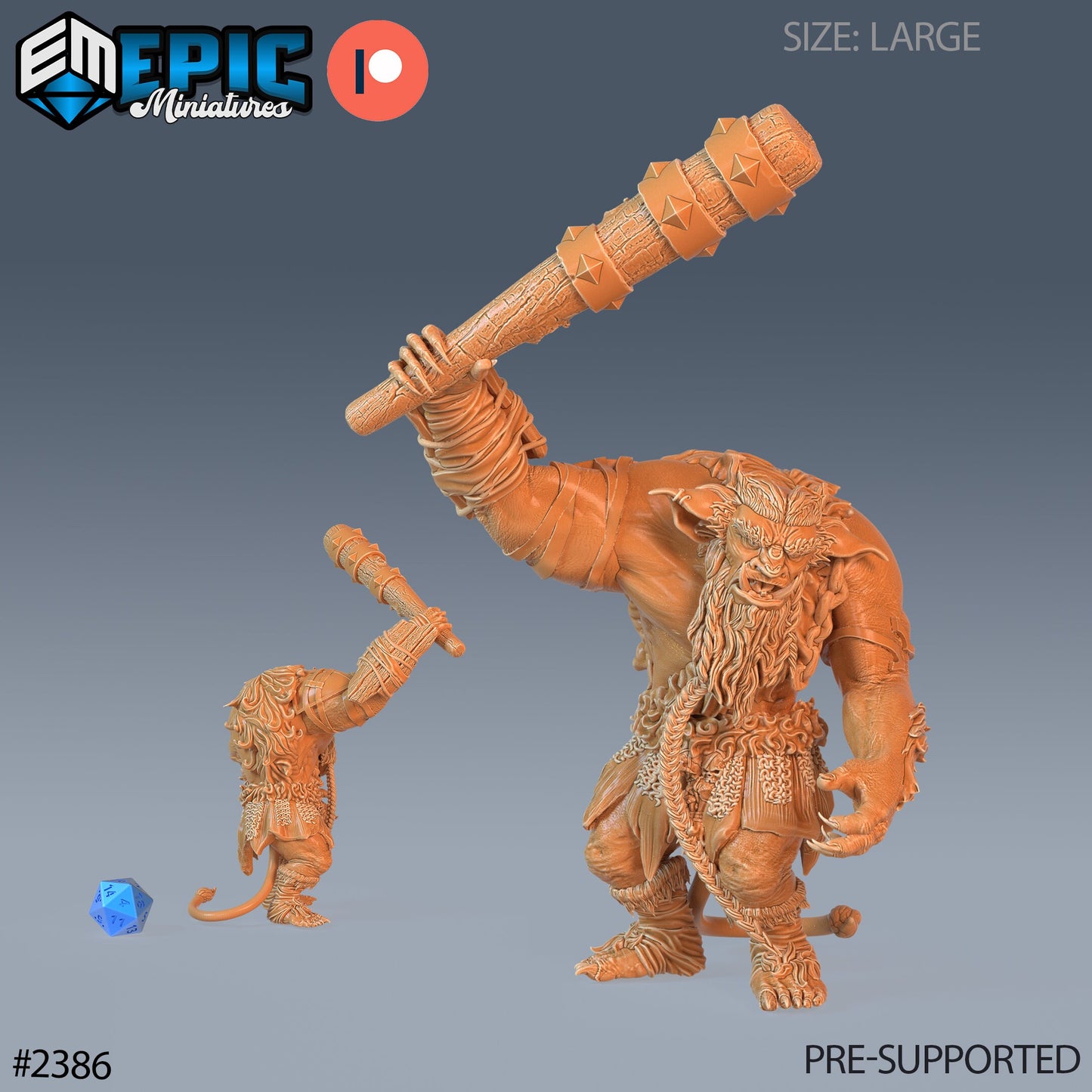 Forest Ogre - Epic Miniatures | #59 Forest of Wonders