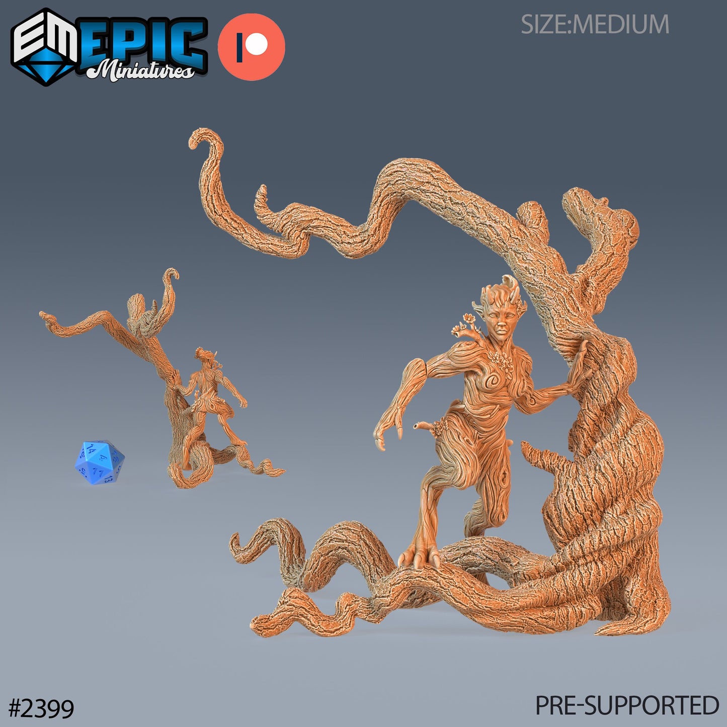 Wood Dryad - Epic Miniatures | #59 Forest of Wonders