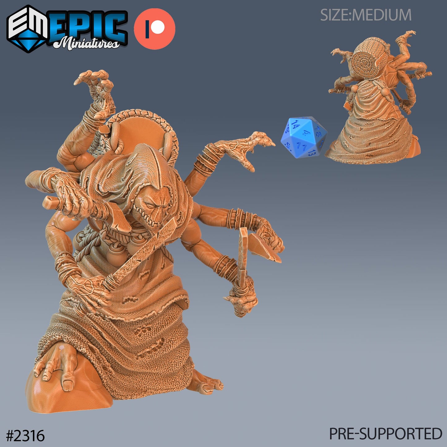 Corpse Collector Lamp - Epic Miniatures | #58 Tombs of Demise