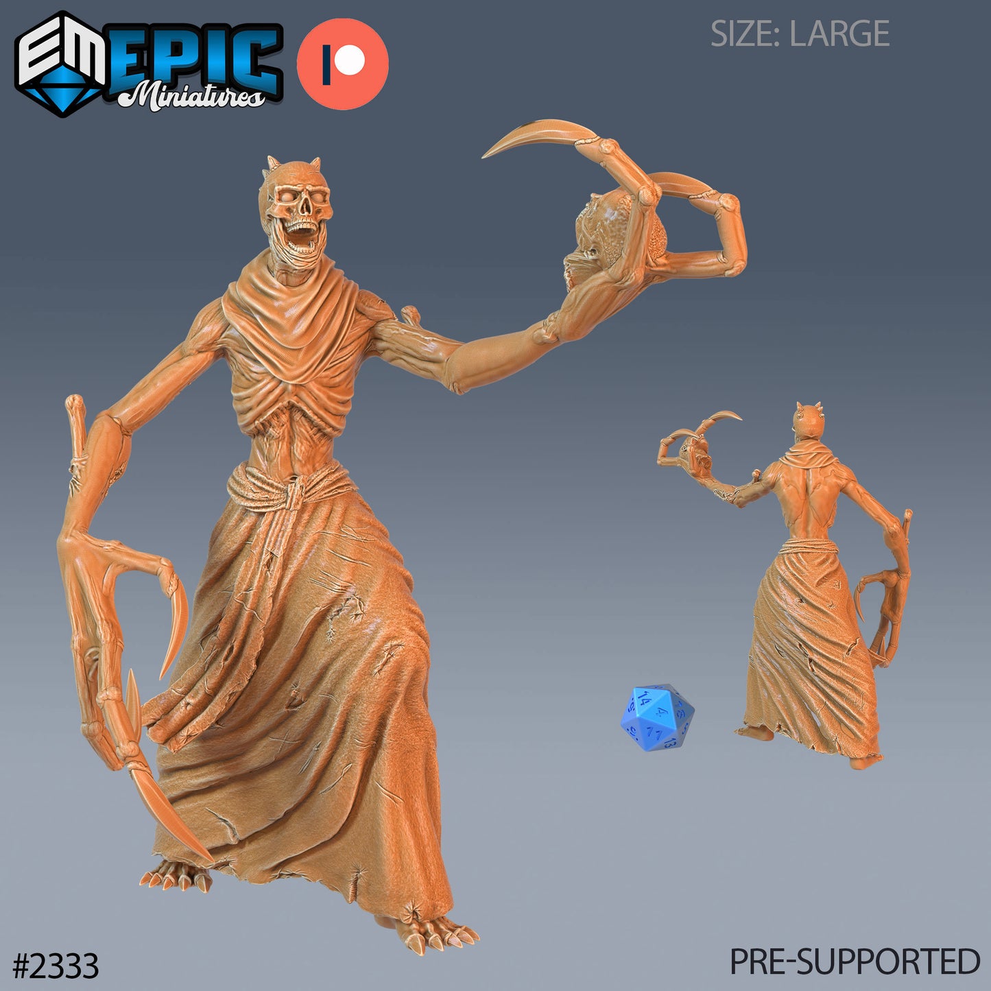 Boneclaw Classic - Epic Miniatures | #58 Tombs of Demise