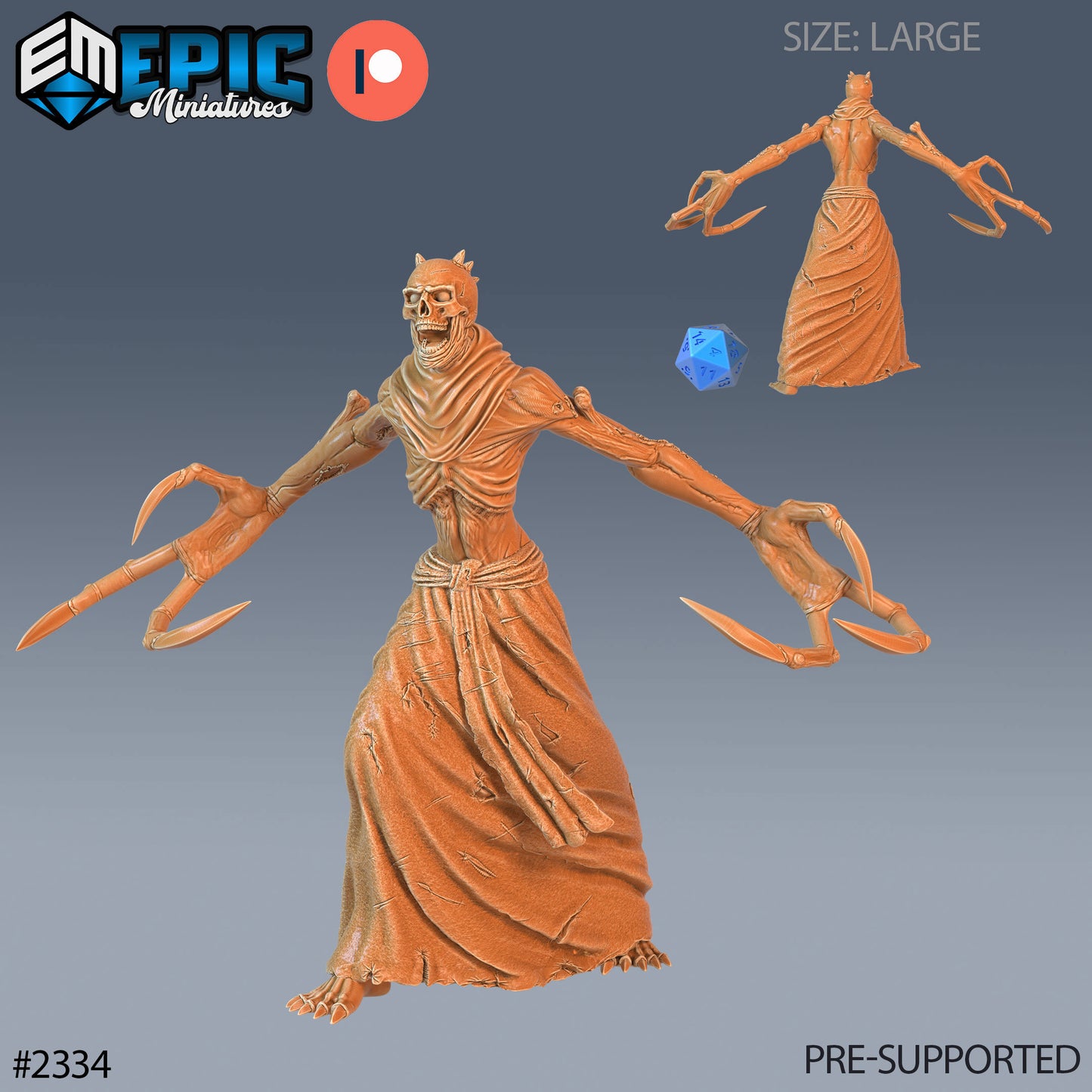 Boneclaw Classic - Epic Miniatures | #58 Tombs of Demise