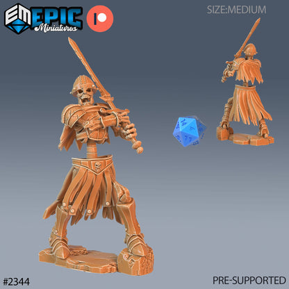 Skeleton Orc Warrior - Epic Miniatures | #58 Tombs of Demise