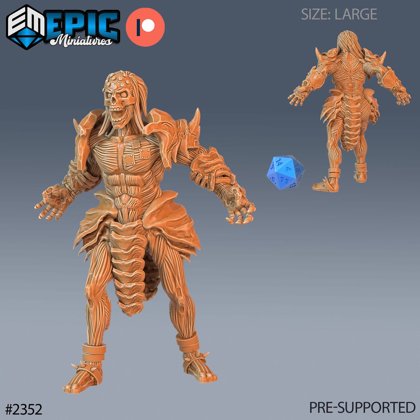 Muscle Golem - Epic Miniatures | #58 Tombs of Demise