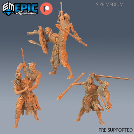 Siamese Zombie - Epic Miniatures | #58 Tombs of Demise