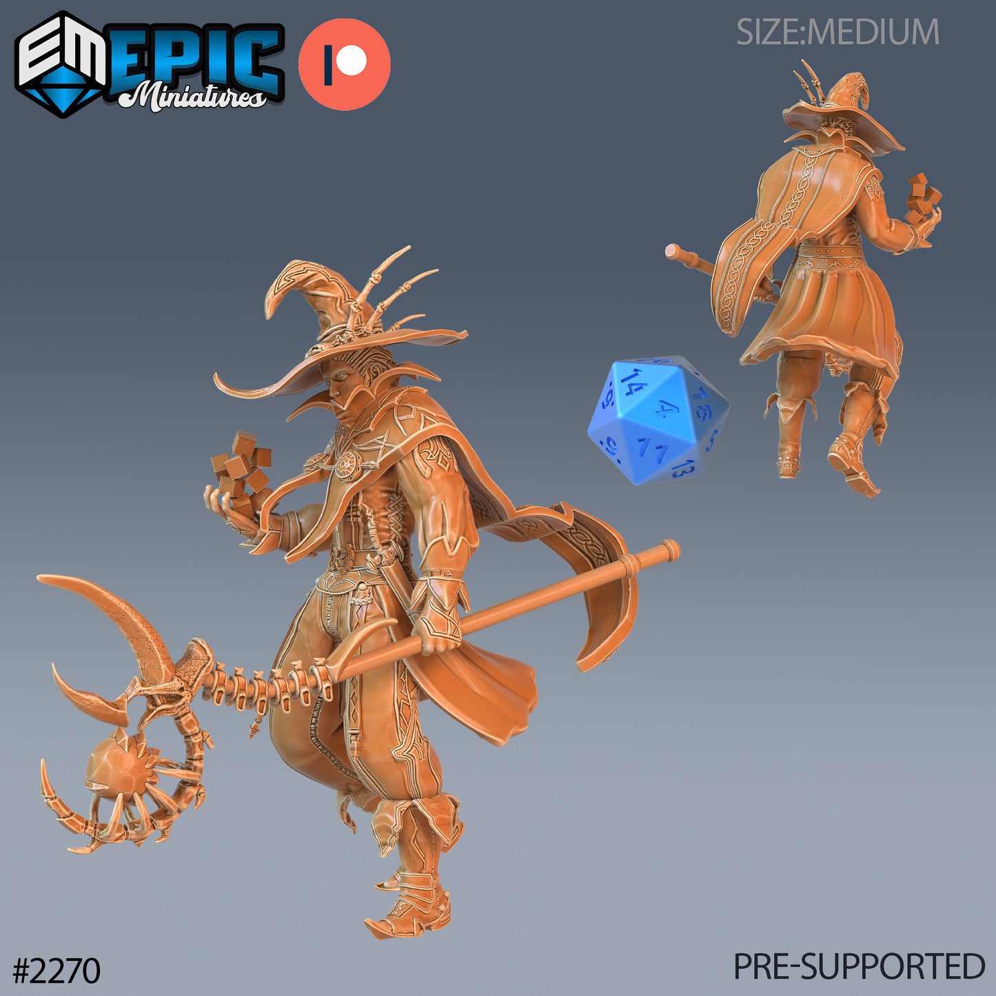 Dark Magician - Epic Miniatures | #57 Arcane Dungeon