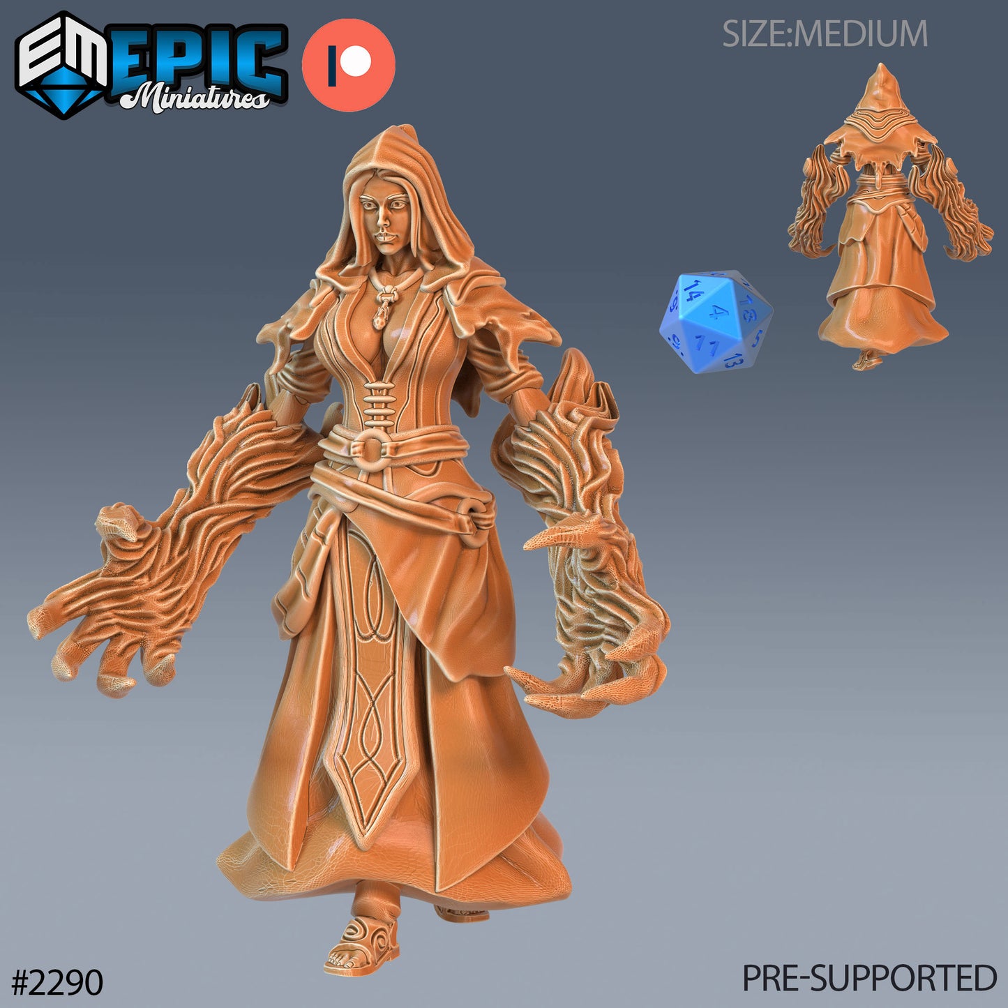 Arcane Sorceress - Epic Miniatures | #57 Arcane Dungeon