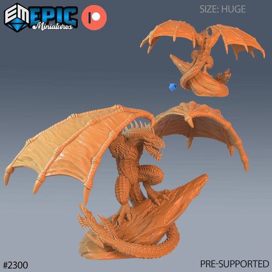 Terror Wyvern - Epic Miniatures | #57 Arcane Dungeon