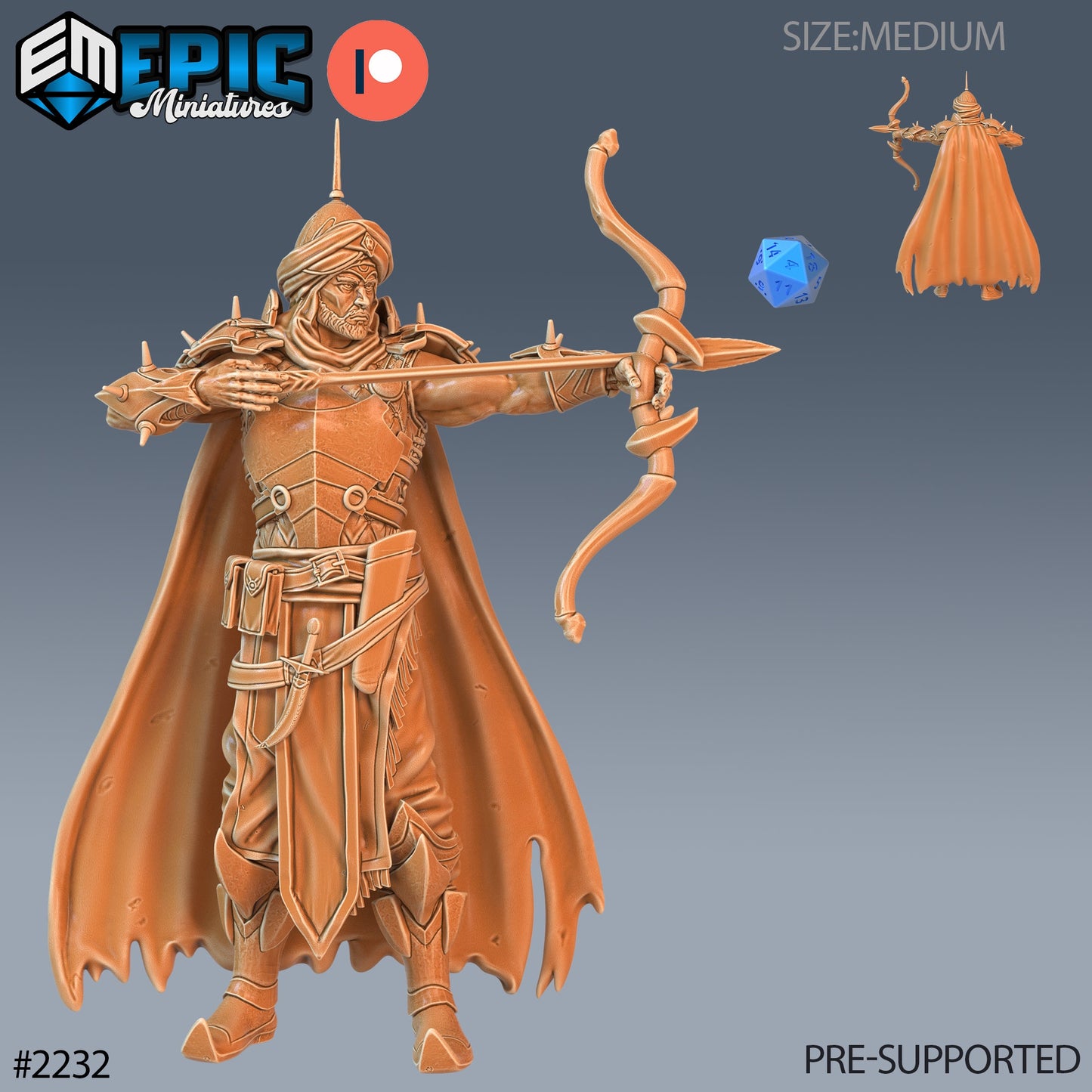 Orient Warrior - Epic Miniatures | #56 Oriental Dunes