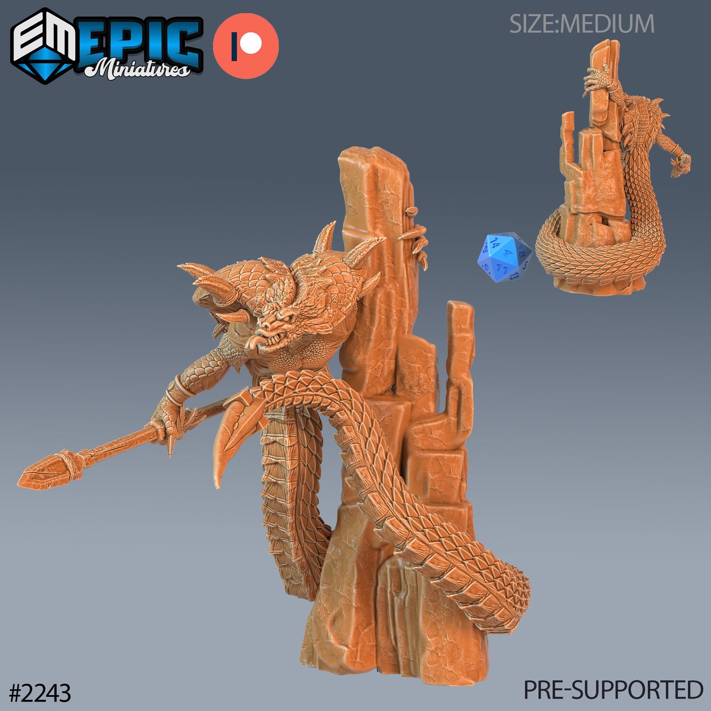 Cobra Folk - Epic Miniatures | #56 Oriental Dunes