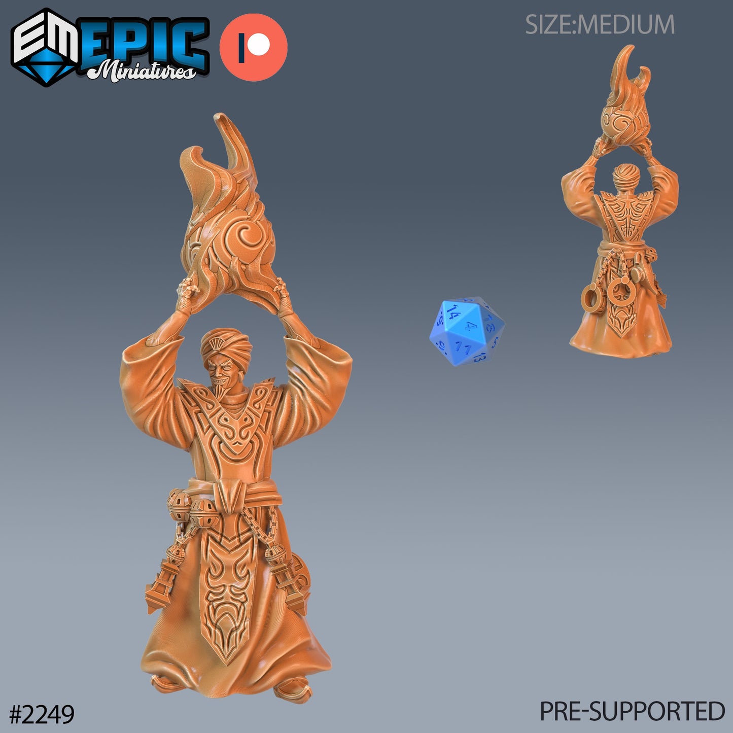 Djinni Hunter - Epic Miniatures | #56 Oriental Dunes