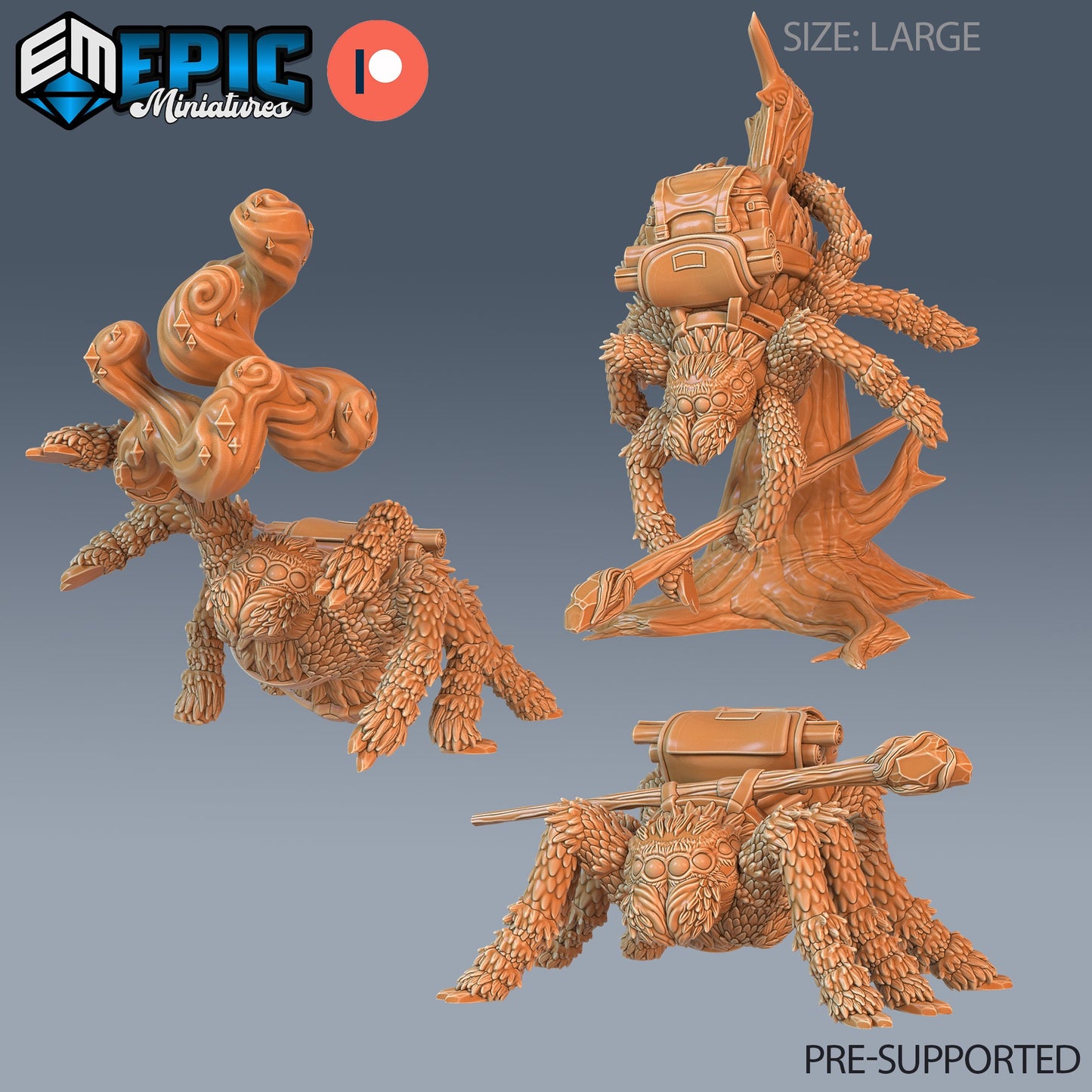 Spider Adventurer Series - Epic Miniatures | #55 Secret Minds