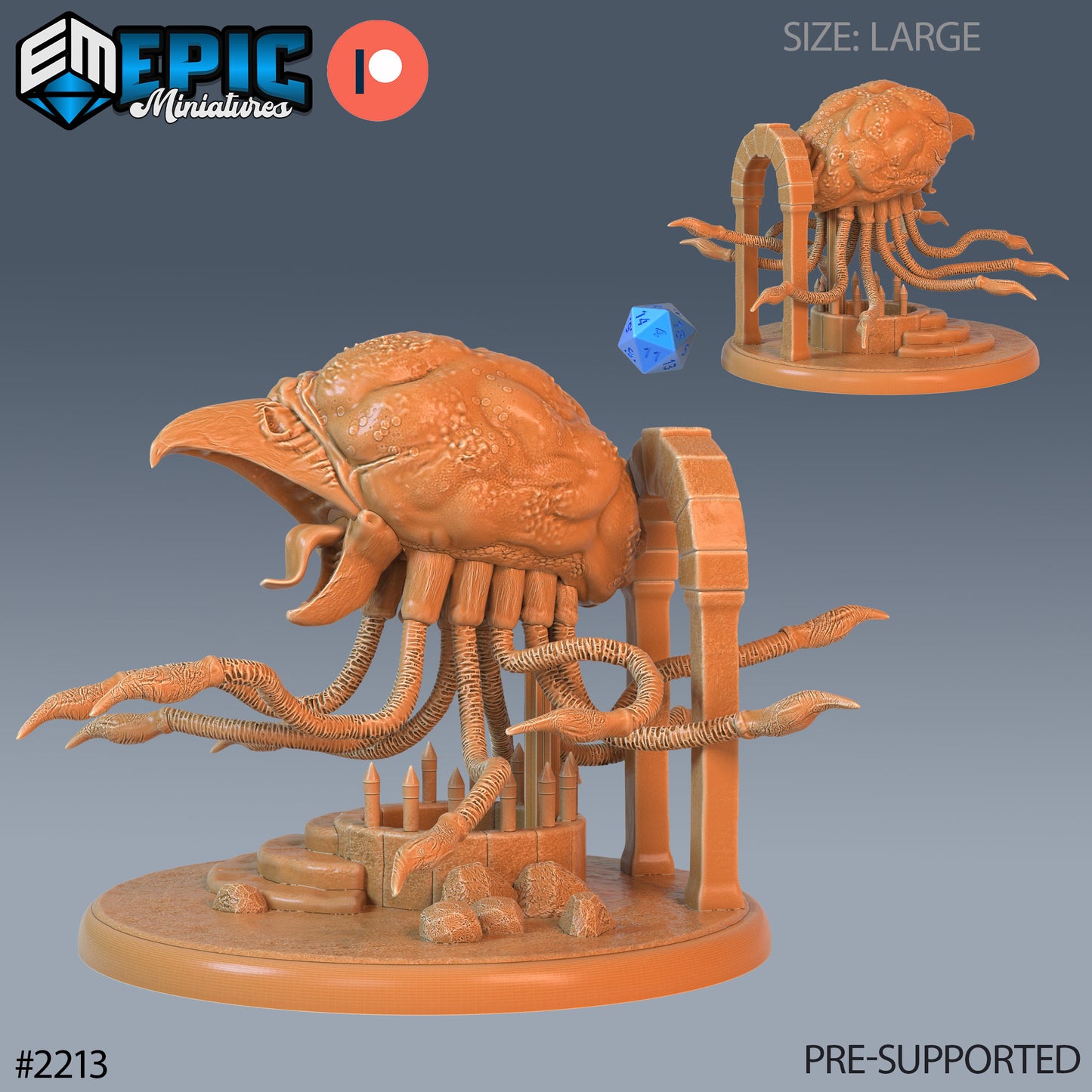 Grell Mother Series- Epic Miniatures | #55 Secret Minds