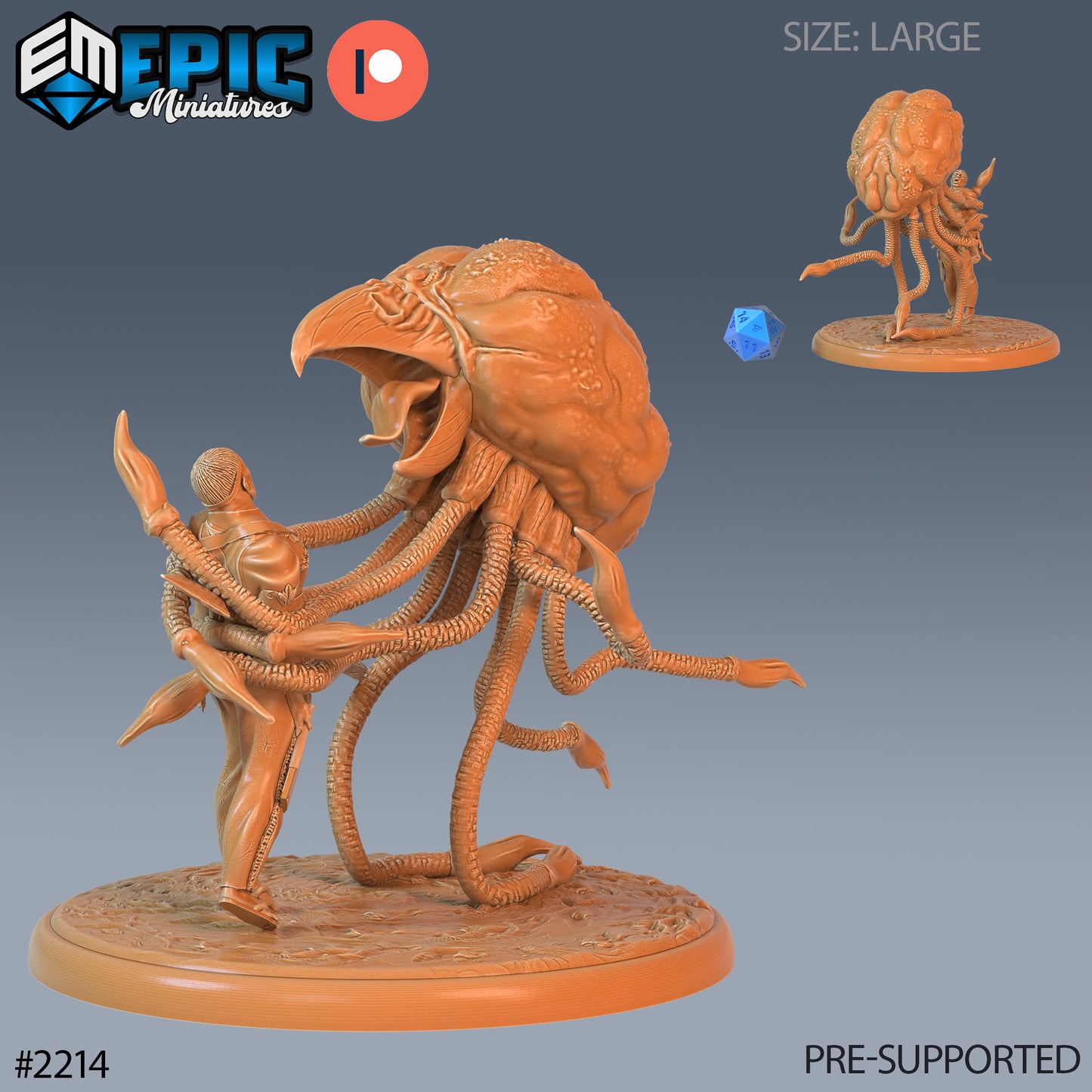 Grell Mother Series- Epic Miniatures | #55 Secret Minds